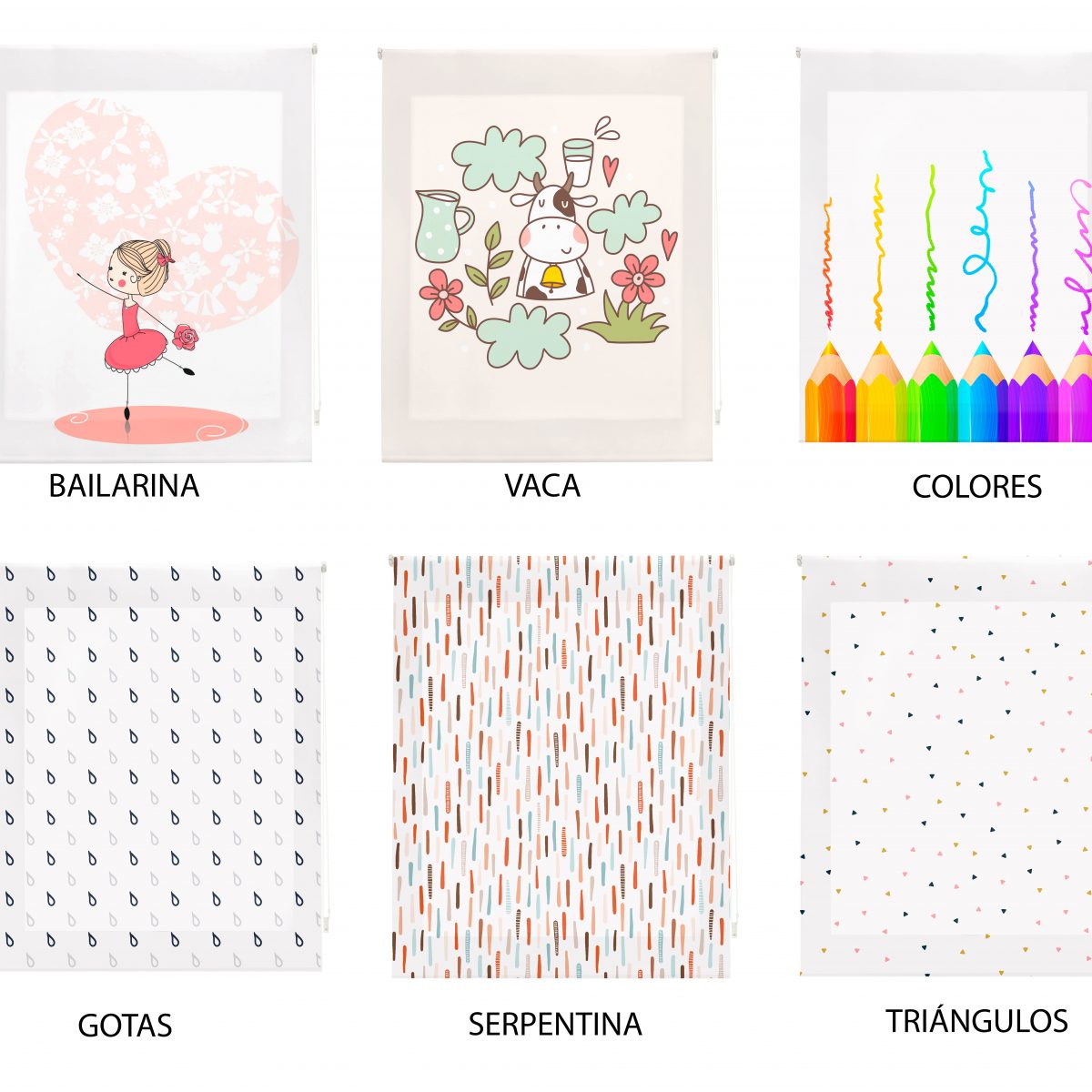 Estores infantiles estrellas y Luna .Cortinas y estores infantiles. Estores  infantiles Personalizados con nombre. Estores Infantiles niña, Estores