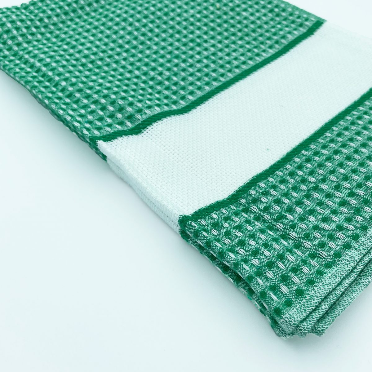 Paños de cocina para bordar Paño de cocina para hacer punto de cruz color verde