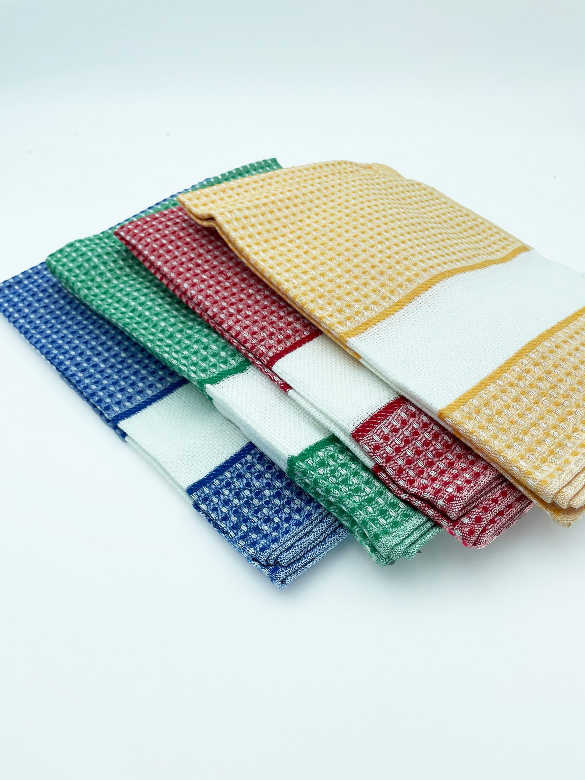 Paños de cocina para bordar Paños de cocina para bordar punto de cruz 4 colores distintos