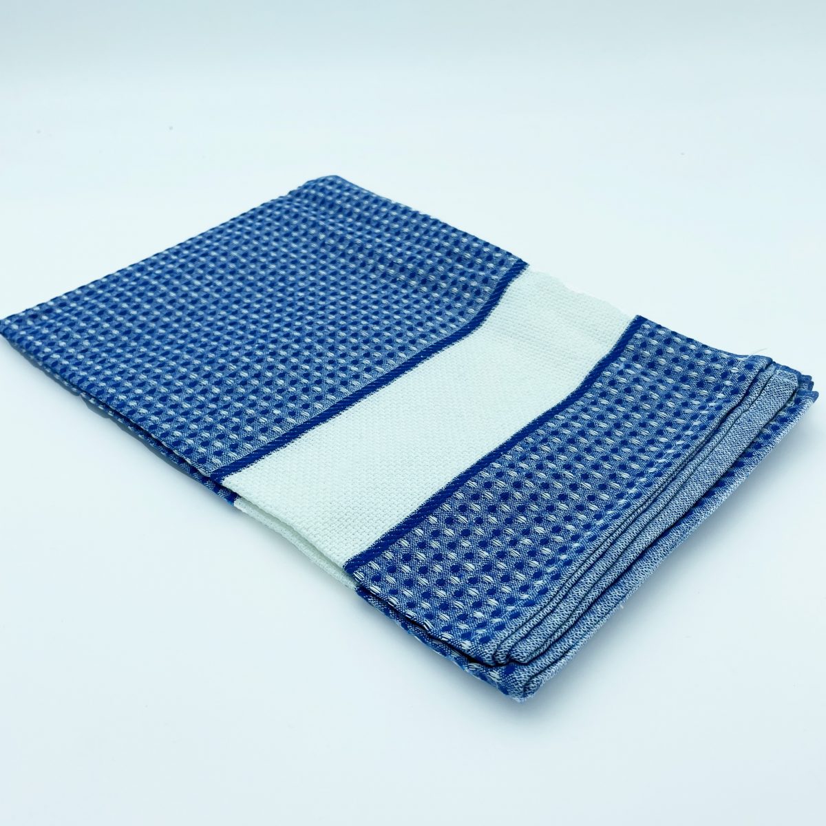 Paños de cocina para bordar Paño de cocina para hacer punto de cruz color azul