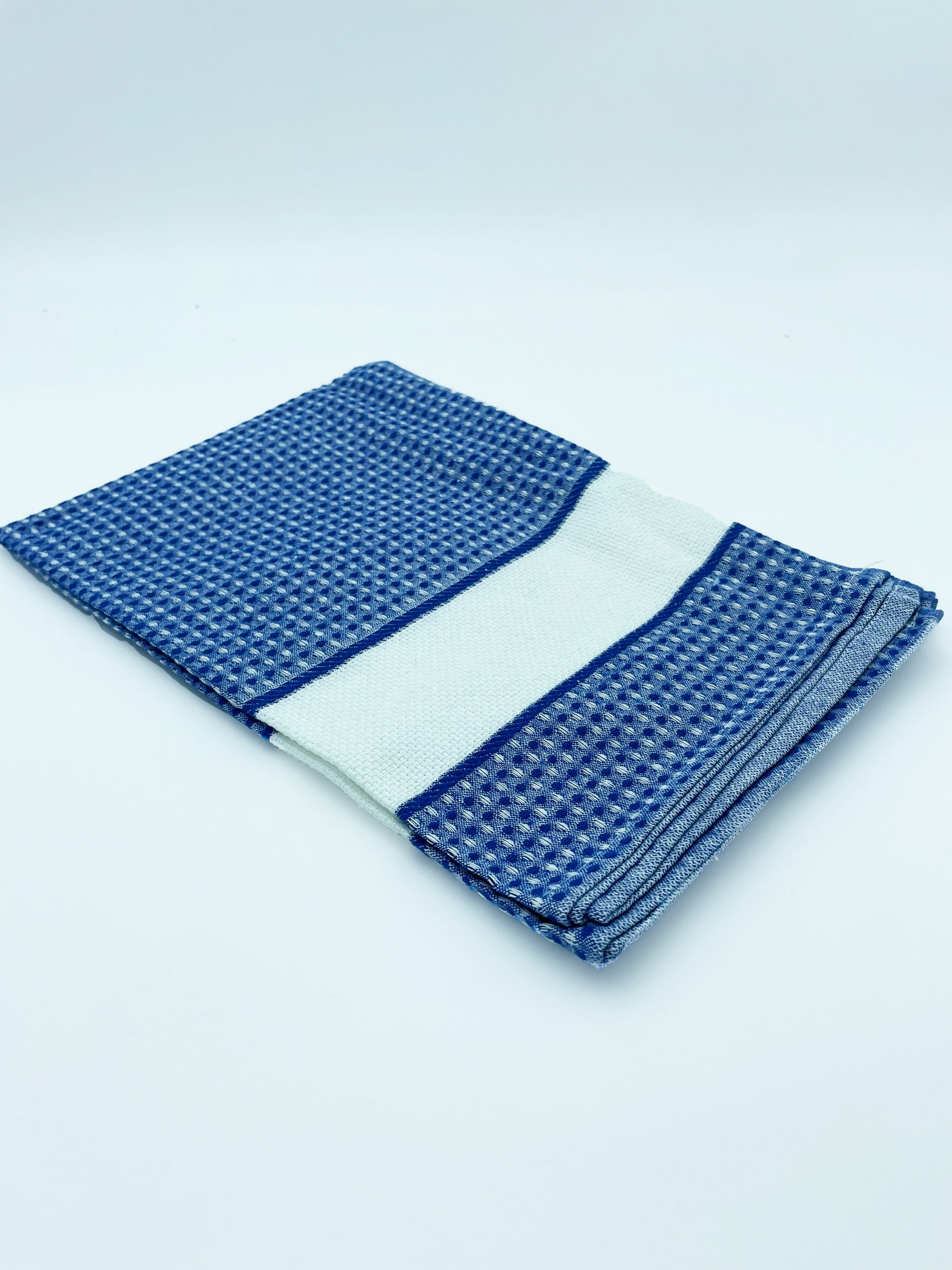 Paños de cocina para bordar Paño de cocina para hacer punto de cruz color azul