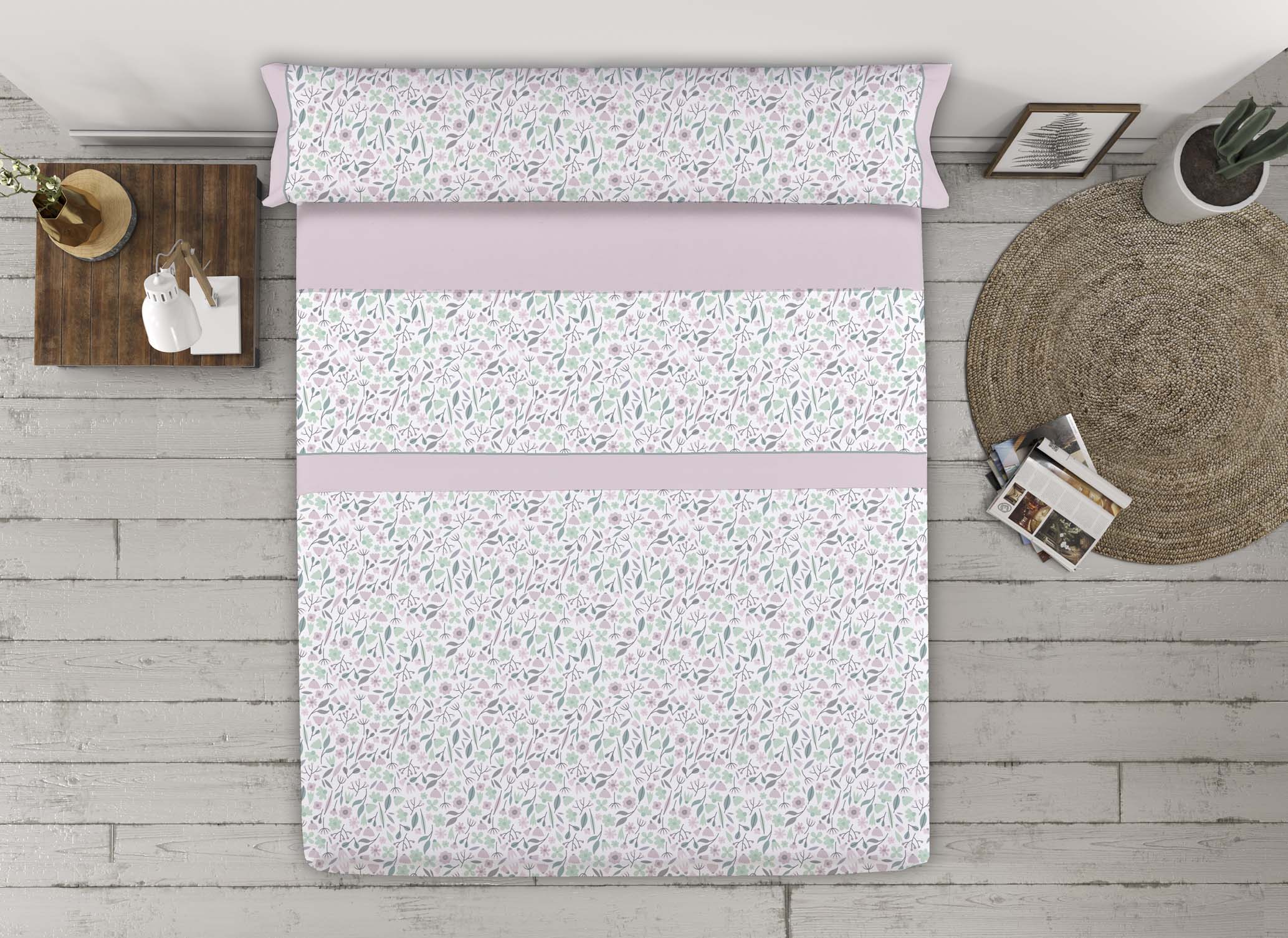 Juego de sábanas Montreal rosa Juego de sábanas Montreal rosa