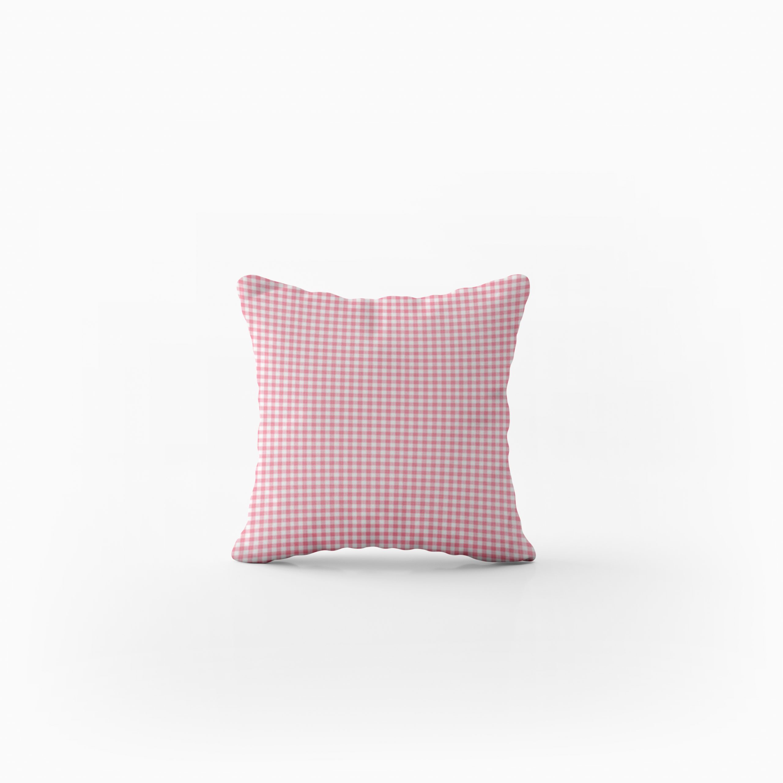 Vichy fresa Funda de cojin vichy rosa fresa